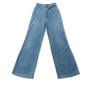 Vintage Wrangler 70's wide leg, high waisted jeans